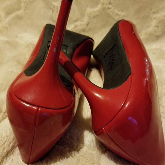 Pattern leather heels - Picture 3 of 4